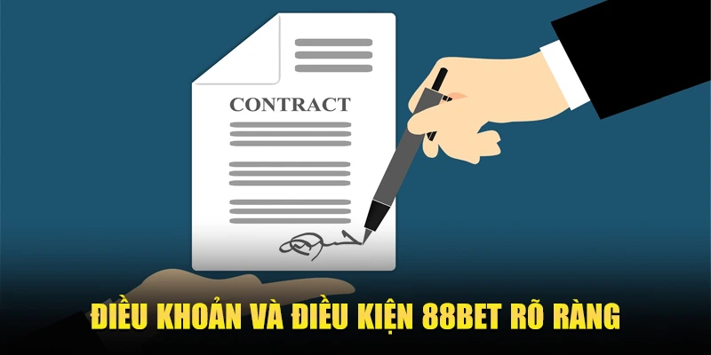 Dieu khoan va dieu kien 88bet ro rang